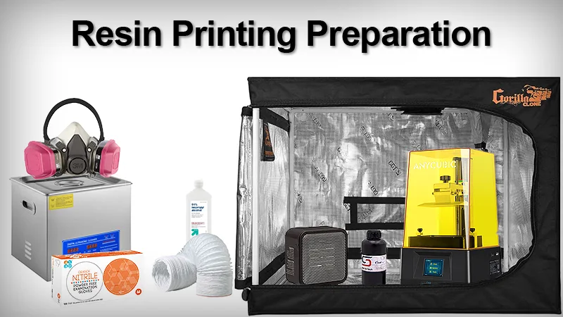 Resin Printing Preparation