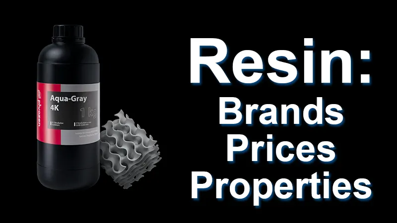 Resin Brands, Prices, and Properties
